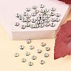 Brass Grade A Rhinestone Spacer Beads RSB034NF-10-4