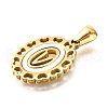 Golden 304 Stainless Steel Pendants STAS-K300-02G-V-2