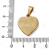 201 Stainless Steel Enamel Pendants STAS-U053-06G-01-3