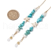 Brass Eyeglasses Chains AJEW-TA00034-3