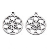 Non-Tarnish 304 Stainless Steel Pendants STAS-N095-044-1