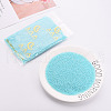 12/0 Imitation Jade Glass Seed Beads SEED-S049-A-008-2