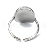 304 Stainless Steel Cuff Rings for Women RJEW-M019-45P-3