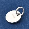 S925 Sterling Silver Blank Charms STER-Q006-06B-S-2