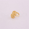 Number 8 Brass Necklaces & Earring & Finger Rings Sets FS-WG0D364-01-4