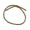 Natural Unakite Beads Strands G-G202-A03-02-3
