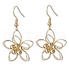 Brass Dangle Earrings EJEW-JE05953-1