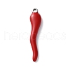 304 Stainless Steel Enamel Pendants STAS-S172-07P-1
