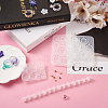 Spinning Fidget Ring & Butterfly & Shell & Flower & Starfish & Paw Print Silicone Molds Kit BY-TAC0003-08-6