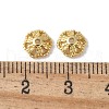 Flower Brass Bead Caps KK-F892-34G-10-2