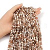 Natural Sunstone Beads Strands G-RM2025-A52-6mm-1