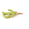 304 Stainless Steel Enamel Charms STAS-G353-01G-B-2