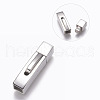 Tarnish Resistant 304 Stainless Steel Bayonet Clasps STAS-A035F-5P-1