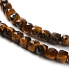 Natural Tiger Eye Beads Strands G-B107-B02-02-4
