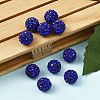 Pave Disco Ball Beads X-RB-A130-10mm-10-4