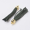 Faux Suede Tassel Pendant Decorations FIND-T003-A38-2