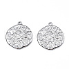 201 Stainless Steel Pendants STAS-N098-077P-3