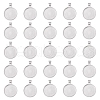 Alloy Pendant Cabochon Settings PALLOY-YW0001-69S-1