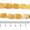 Natural Topaz Jade Beads Strands G-K357-D01-01-5