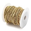 Ion Plating(IP) 304 Stainless Steel Cuban Link Chains CHS-E030-04A-G-3