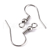 316 Surgical Stainless Steel Earring Hooks STAS-O032-01-2