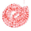 Baking Paint Glass Beads Strands DGLA-N015-10mm-03-2