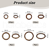   360Pcs 4 Styles Alloy Jump Rings KK-PH0010-13AB-2