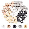 DICOSMETIC 50Pcs 5 Colors 304 Stainless Steel Beads STAS-DC0002-02-1