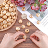 Gorgecraft 60Pcs Unfinished Natural Wood Beads WOOD-GF0002-21B-3