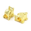 Rack Plating Brass European Beads KK-NH0001-11G-2
