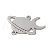 Tarnish Resistant 304 Stainless Steel Hollow Connector Charms STAS-Z069-04P-2