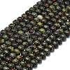 Natural Dragon Blood Beads Strands G-P573-B14-01-2