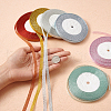 Fashewelry Glitter Metallic Ribbon SRIB-FW0001-02-7