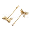 Rack Plating Brass Micro Pave Clear Cubic Zirconia Big Pendants KK-Z064-12G-02-2