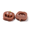 Halloween Opaque Resin Cabochons RESI-G038-01A-3