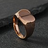 Heart 201 Stainless Steel Finger Rings FS-WG1ADC4-08-1