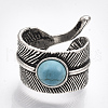 Alloy Cuff Finger Rings RJEW-T006-43-2