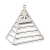304 Stainless Steel Pendants STAS-S176-05P-1