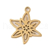 304 Stainless Steel Pendants STAS-S139-06G-01-1