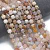 Natural Cherry Blossom Agate Beads Strands G-K389-A38-01-2
