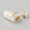 Natural Quartz Crystal Pendants G-H252-E07-3