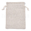 Cotton Cloth Packing Pouches Drawstring Bags ABAG-R011-10X14-01-1