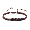 Hope Morse Code Stretch Bracelets Set BJEW-JB07352-05-3