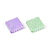 UV Plating Opaque Acrylic Beads OACR-T028-56-2