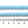 Opaque Glass Beads Strands GLAA-G112-03C-4