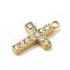 Ion Plating(IP) 304 Stainless Steel Rhinestone Pendants STAS-S131-11G-2