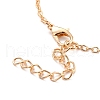 BEST BUDS Alloy Pendant Necklaces NJEW-K124-03B-G-8