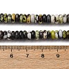 Natural Yellow Turquoise(Jasper) Beads Strands G-L624-H15-6x2mm-5