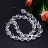Faceted Polyhedron Imitation Austrian Crystal Bead Strands G-M190-13x10mm-01A-2