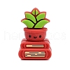 3D Three-Dimensional Leaf Silicone Beads SIL-V002-10C-1